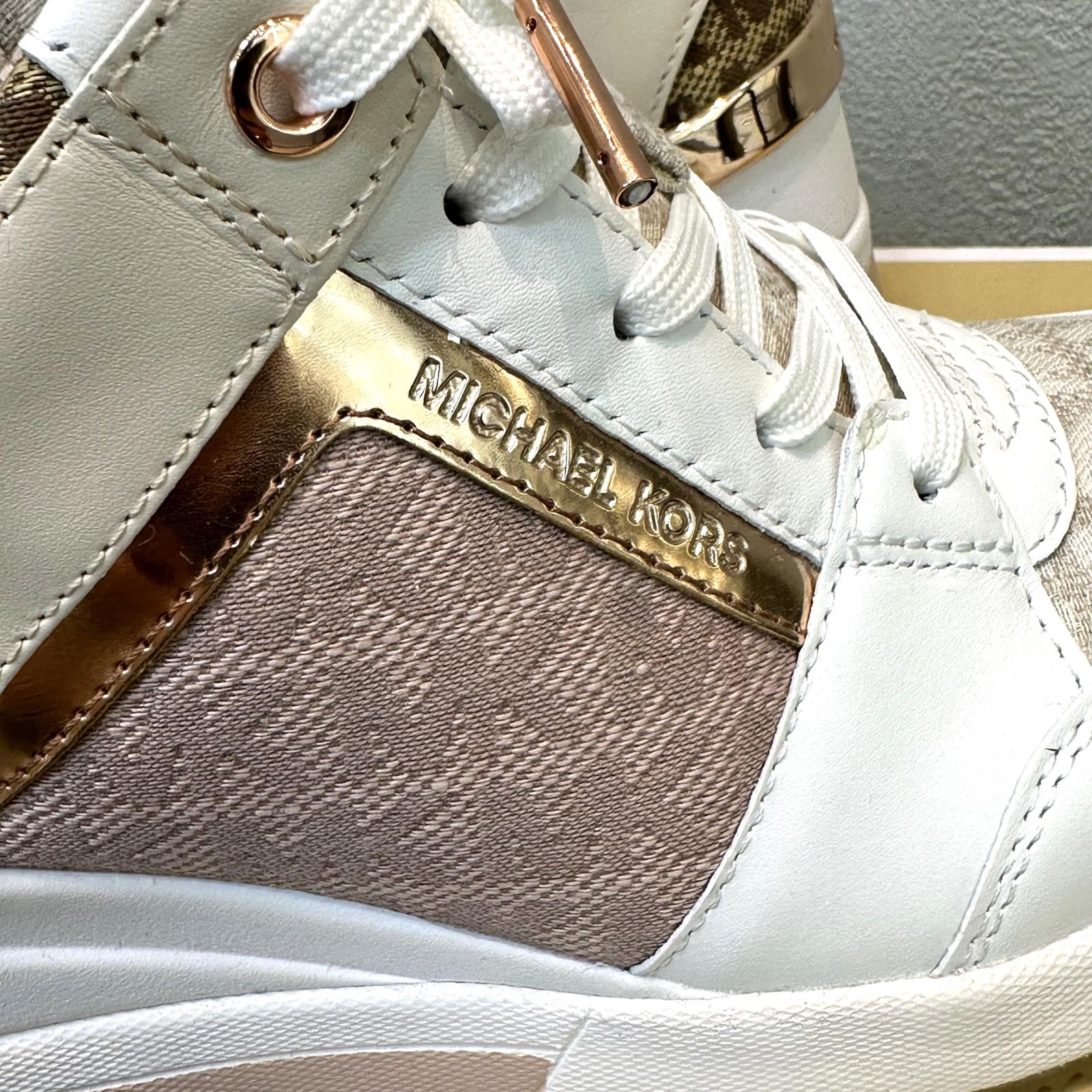MICHAEL KORS マイケルコース GEORGIE TRAINER ジョージ スニーカー 43T1GEFS1Y US6 