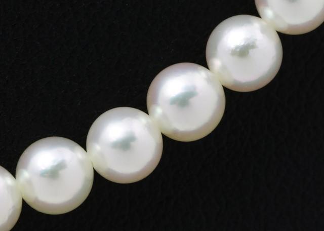 ミキモト MIKIMOTO パールネックレス K18WG