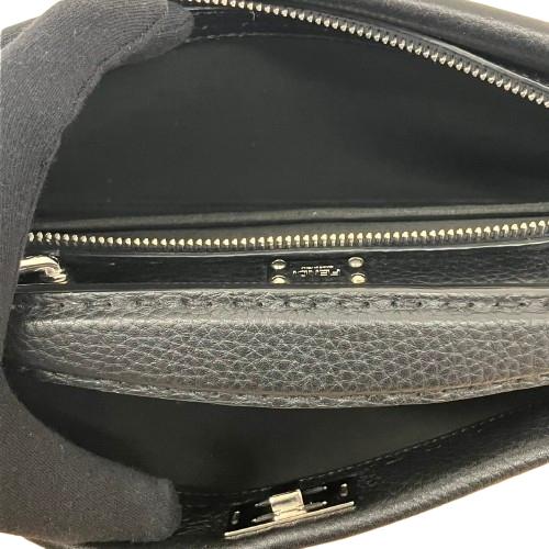 FENDI フェンディ セレリア ピーカブー 2WAY ショルダー ハンドバッグ 7VA422 レザー ブラック