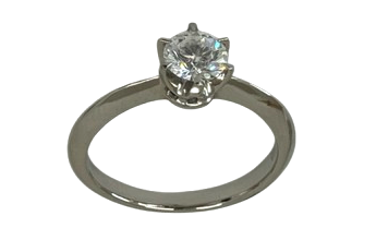  ダイヤモンドリング Pt900 D0.43ct