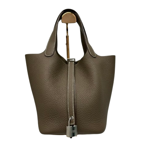 HERMES エルメス ピコタンロック PM B刻印 エトゥープ