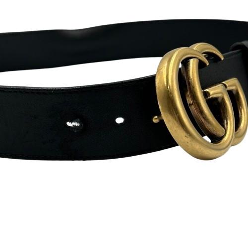 GUCCI グッチ ベルト GGマーモント 400593　80/32