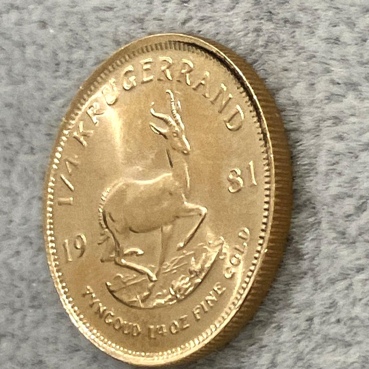 クルーガーランド金貨 1/4oz