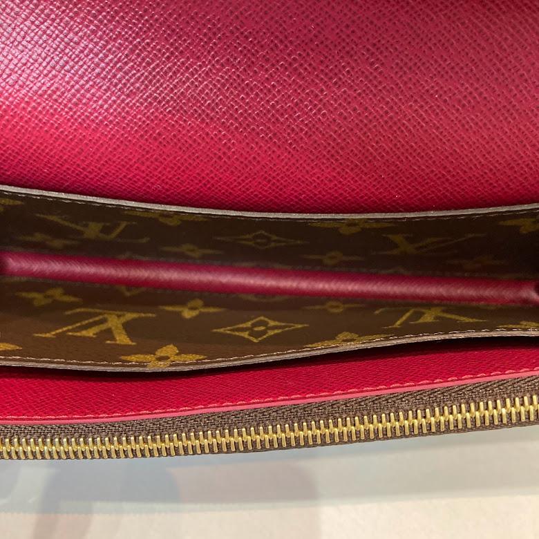 ルイヴィトン　モノグラム　ポルトフォイユ　エミリー　M60697