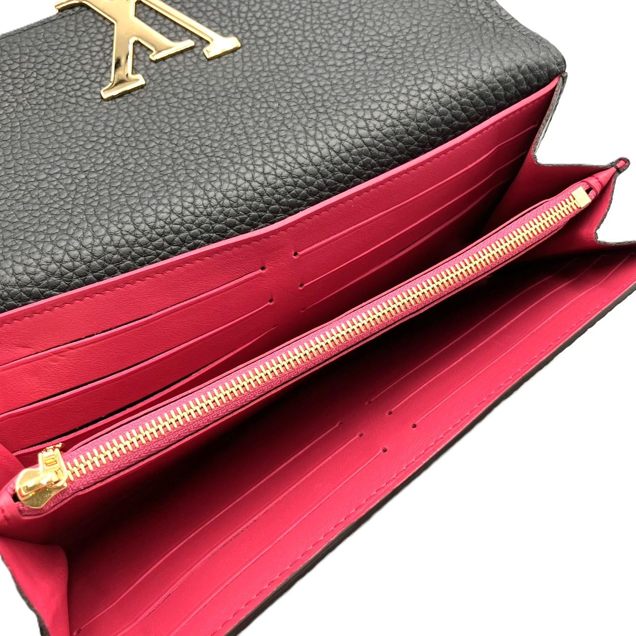 ルイヴィトン M61248 ポルトフォイユ・カプシーヌ 長財布 