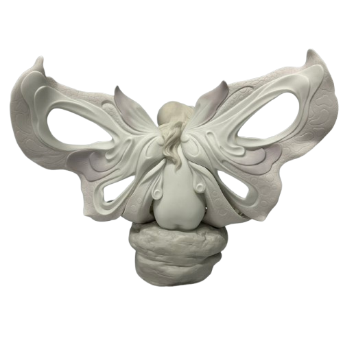 リヤドロ  Lladro  陶器人形 置物 ファンタジー レディーバタフライ