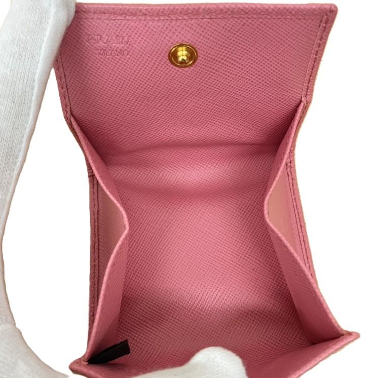 PRADA コインケース ピンク 1M0935