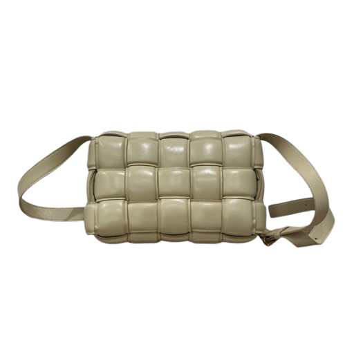 ボッテガパデッド カセット ラムスキン ベージュ