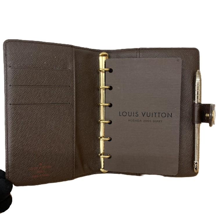 Louis Vuitton ダミエ アジェンダPM ペン付き R20700
