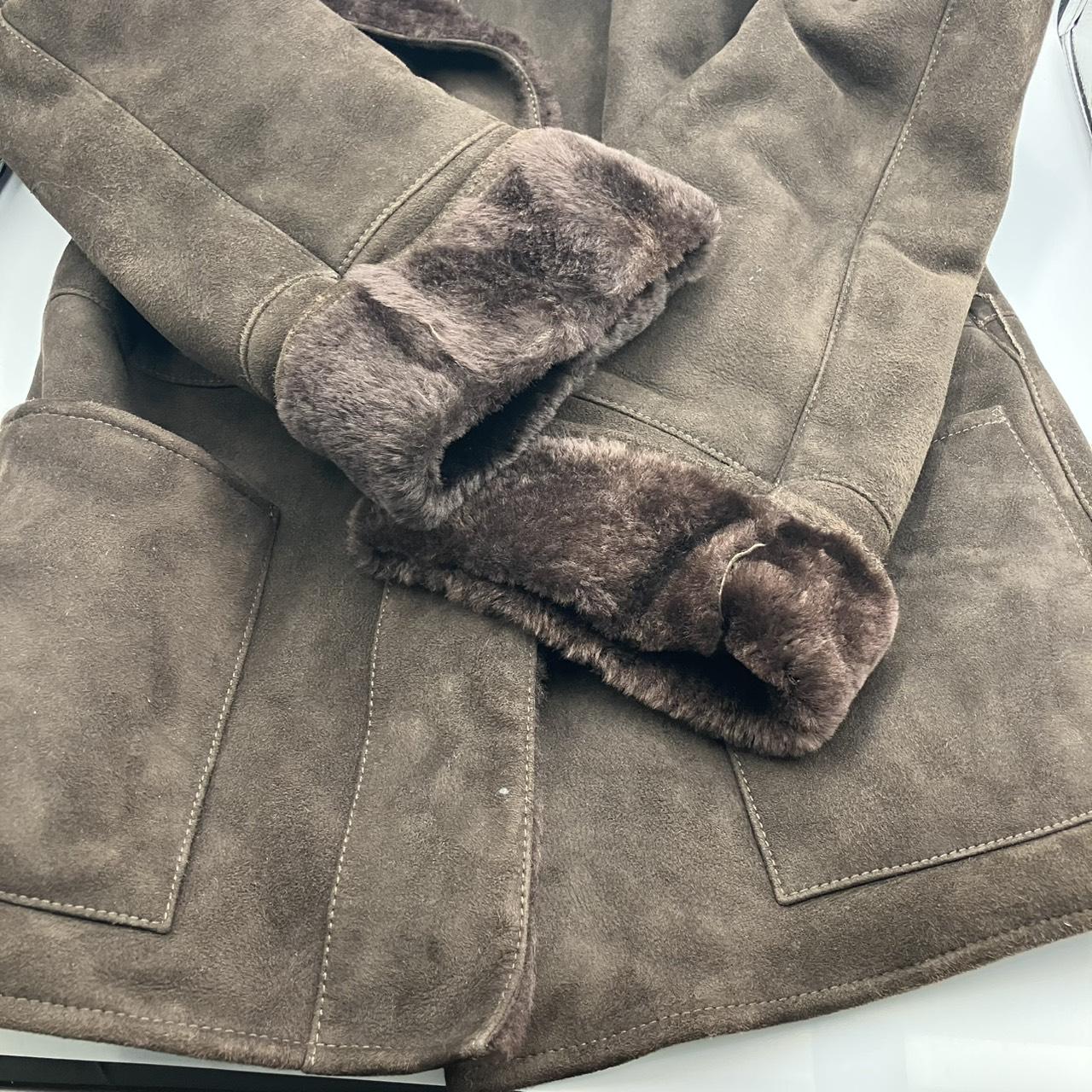 サルヴァトーレフェラガモ ムートンジャケット 5002-076 サイズ40