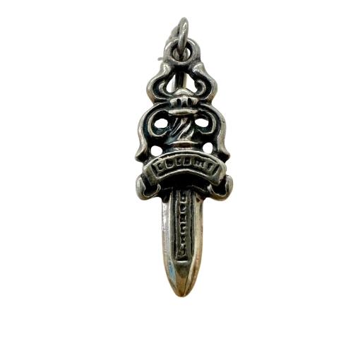 CHROME HEARTS クロムハーツ No5 DAGGER ダガーフープ ピアス