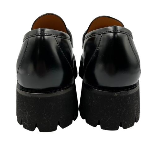 グッチ 764211 ガラスレザー ホースビットローファー シューズ