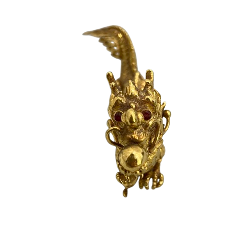 K20 龍　置物　約32g