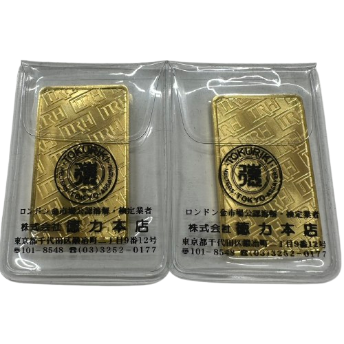 徳力インゴット 30g×2点