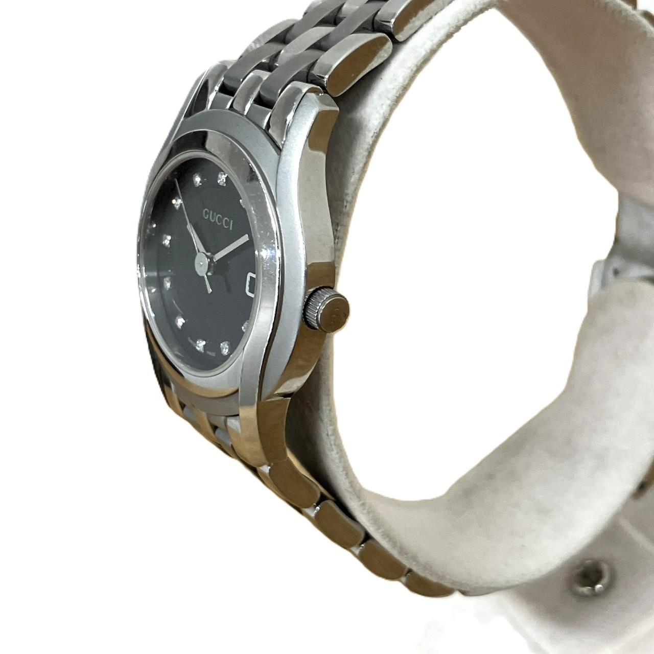 GUCCI 5500L ダイヤ クオーツ 腕時計