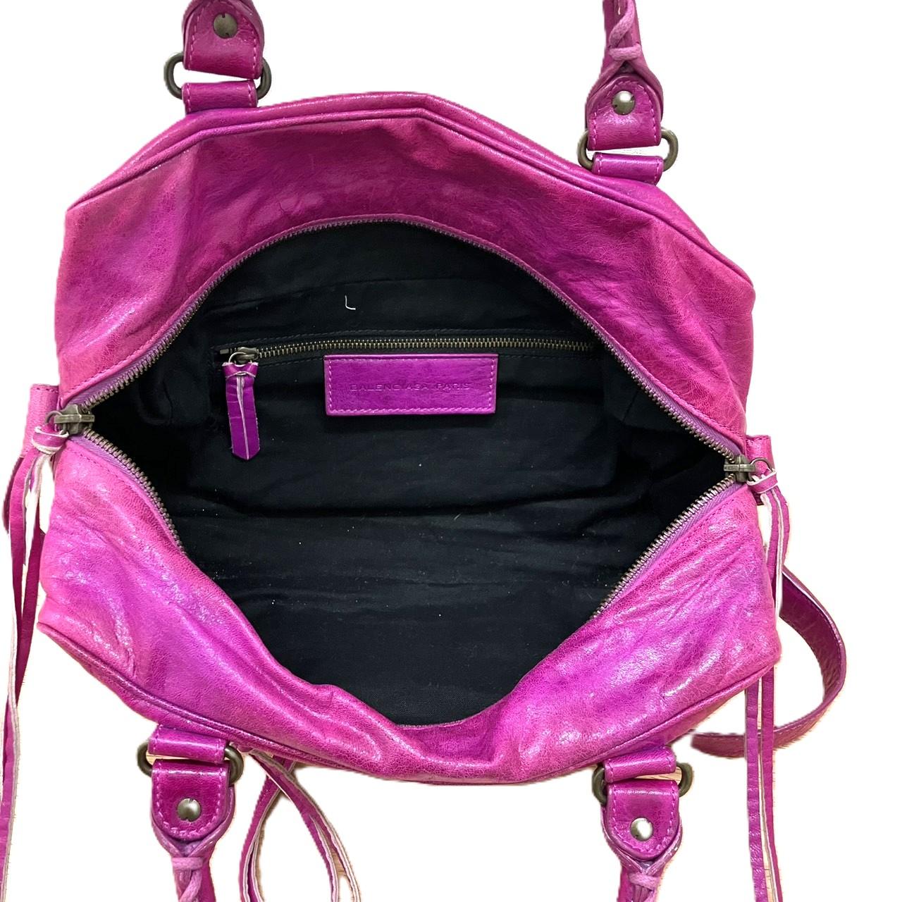 バレンシアガ　ザ・ボックス 145694 ピンクレザー