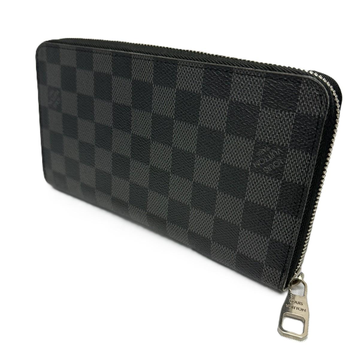 ルイヴィトン ジッピー・オーガナイザー ダミエ・グラフィット N63077