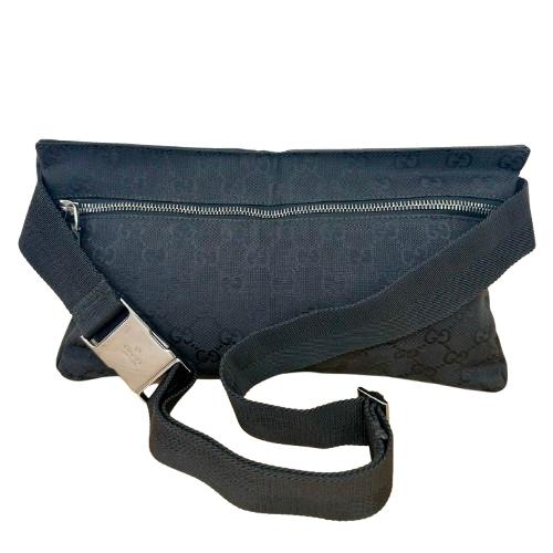 GUCCI グッチ GGキャンバス ショルダーバッグ 28566 ブラック