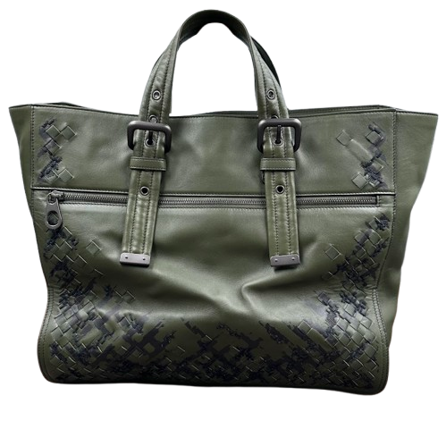 Bottega Veneta ボッテガヴェネタ イントレチャート トートバッグ