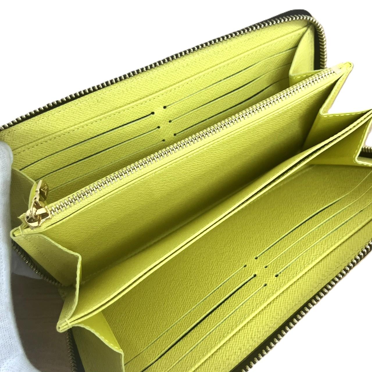 ルイヴィトン M25914 ジッピーウォレット トニックレモン