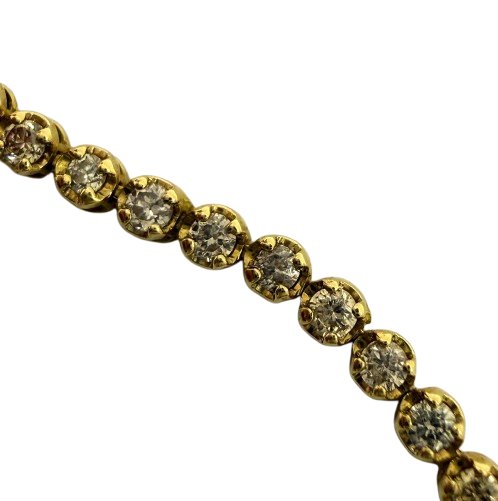 K18 ダイヤモンド 1.00ct ブレスレット