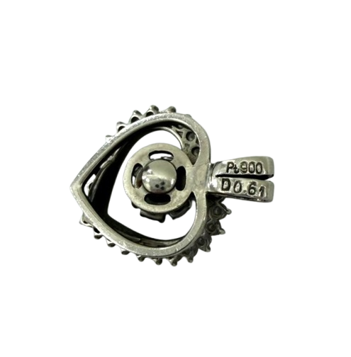 Pt900 ダイヤ0.61ct 付きトップ