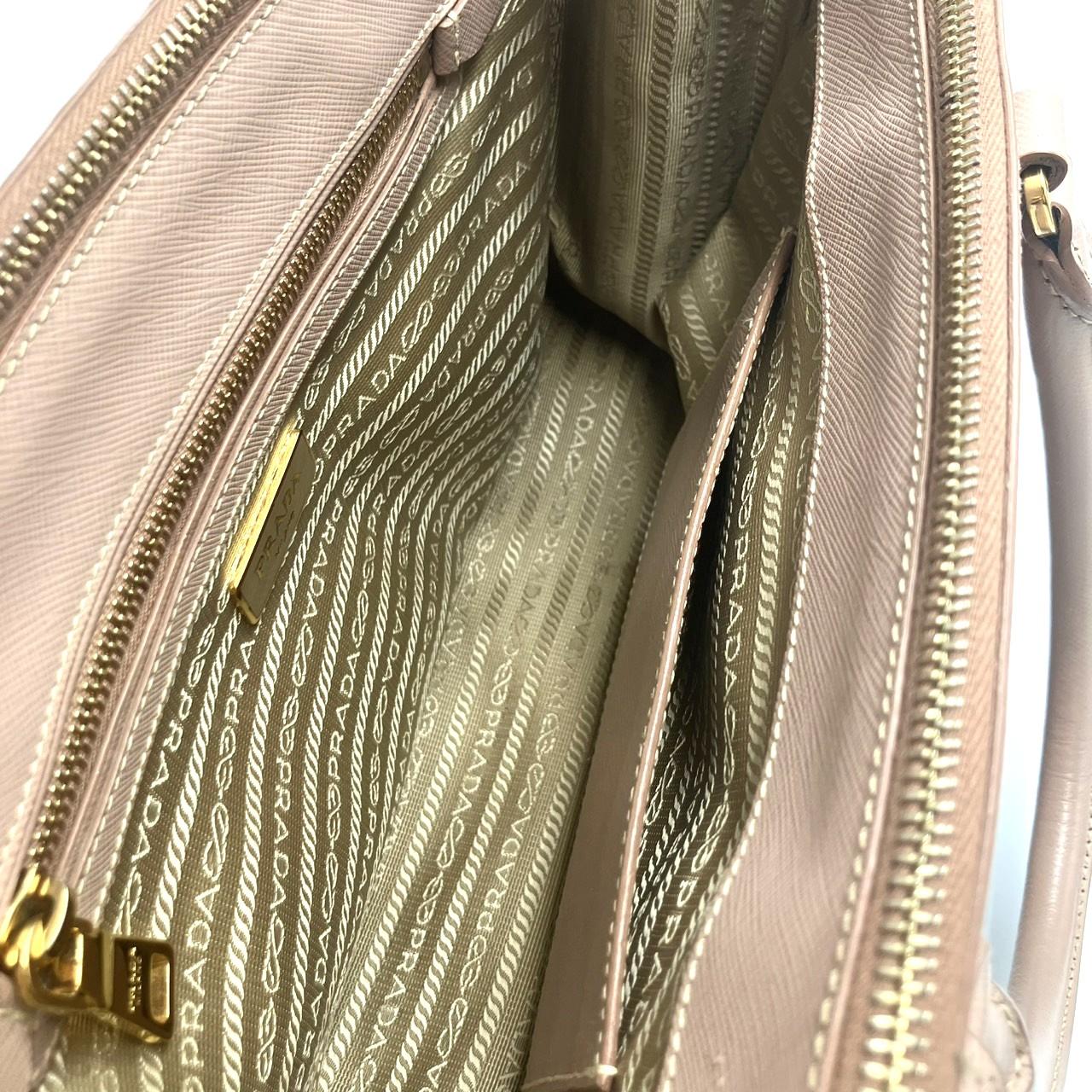 PRADA BN1801 サフィアーノ ガレリア ピンク