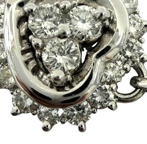 Pt900 ダイヤモンド1.00ct ペンダントトップ