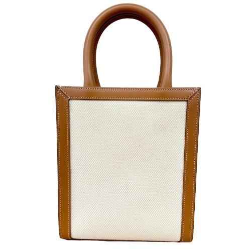 CELINE セリーヌ バーティカルカバ ミニ 193302 ハンドバッグ ショルダーバッグ 2WAYショルダーバッグ ナチュラル