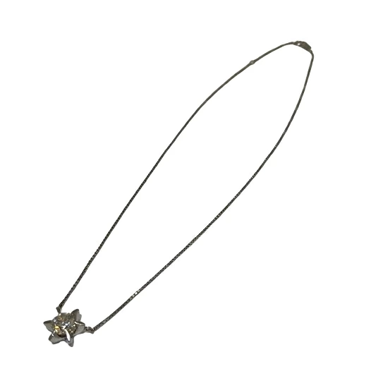 Pt900 Pt850 ネックレス ダイヤモンド 1.371ct