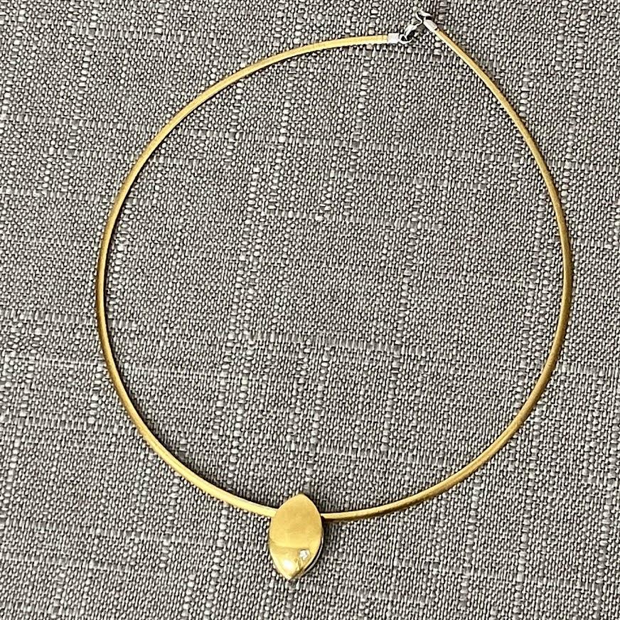 K18/K18WG　リバーシブル　ダイヤモンド　ペンダントネックレス　1.00ct　17.3g
